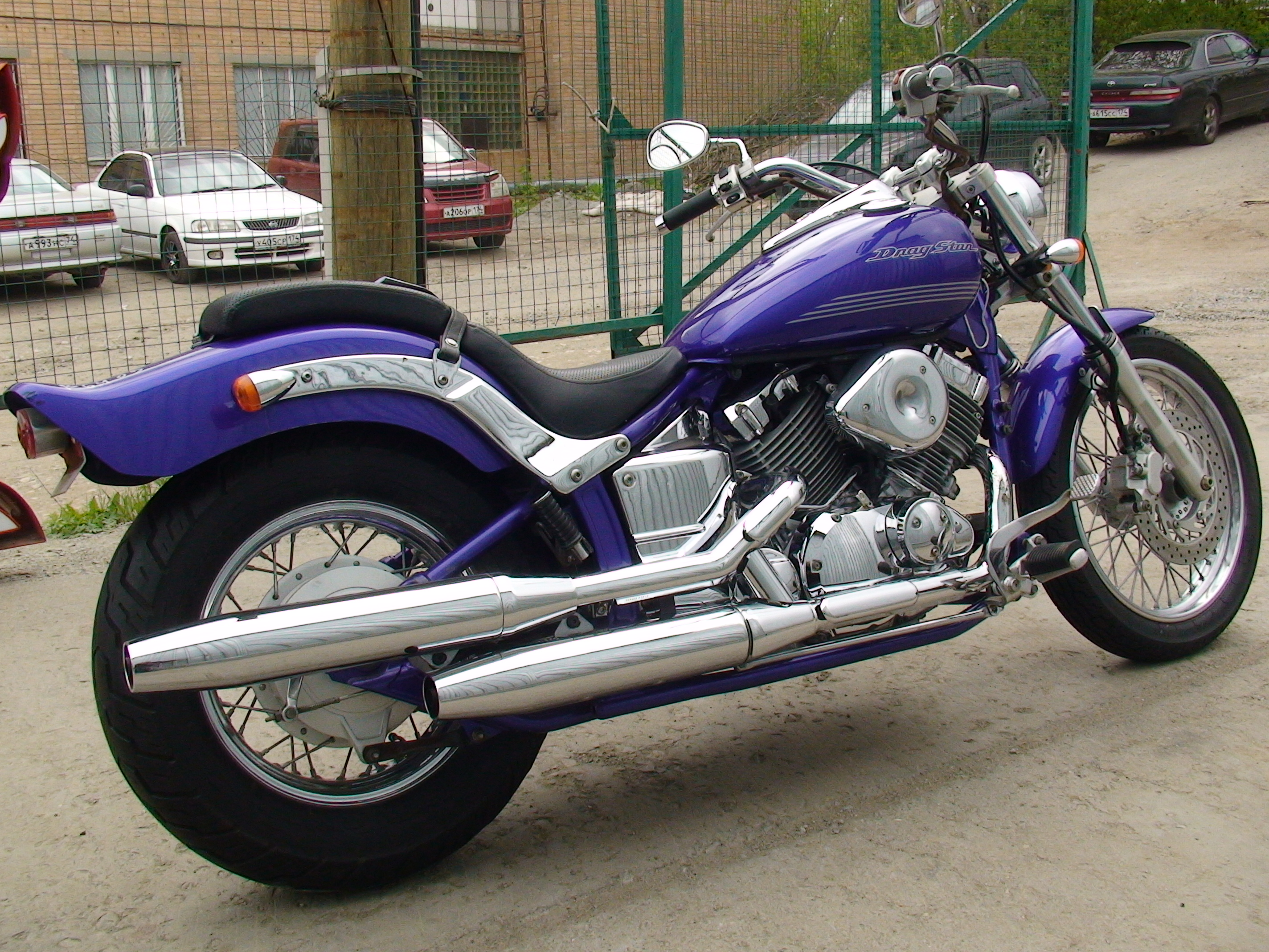 Yamaha Drag Star 400 синий